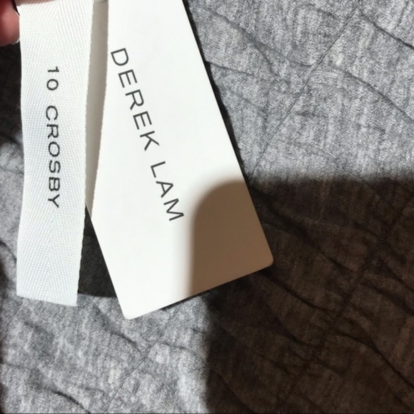 Derek Lam 10 Crosby Wool Jersey Rouched Skirt NWT Asymmetrical - Picture 4 of 7